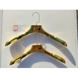 Вішалка-плечики з широким плечем 39,5х4,3см (позолочені)